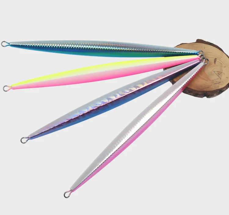 Iron Plate Lead Lure Slow Shake Long Strip Fast-Sinking Quick ABS Pencil Lure - view 9