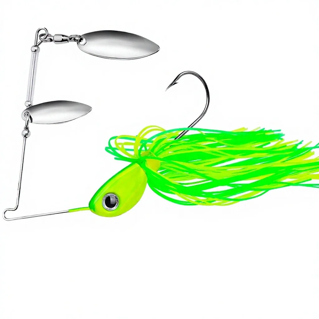 New 10g Silicone Bass Fishing Hard Jig Swimbait Spinnerbait Lures ABS Pencil Lure - view 3