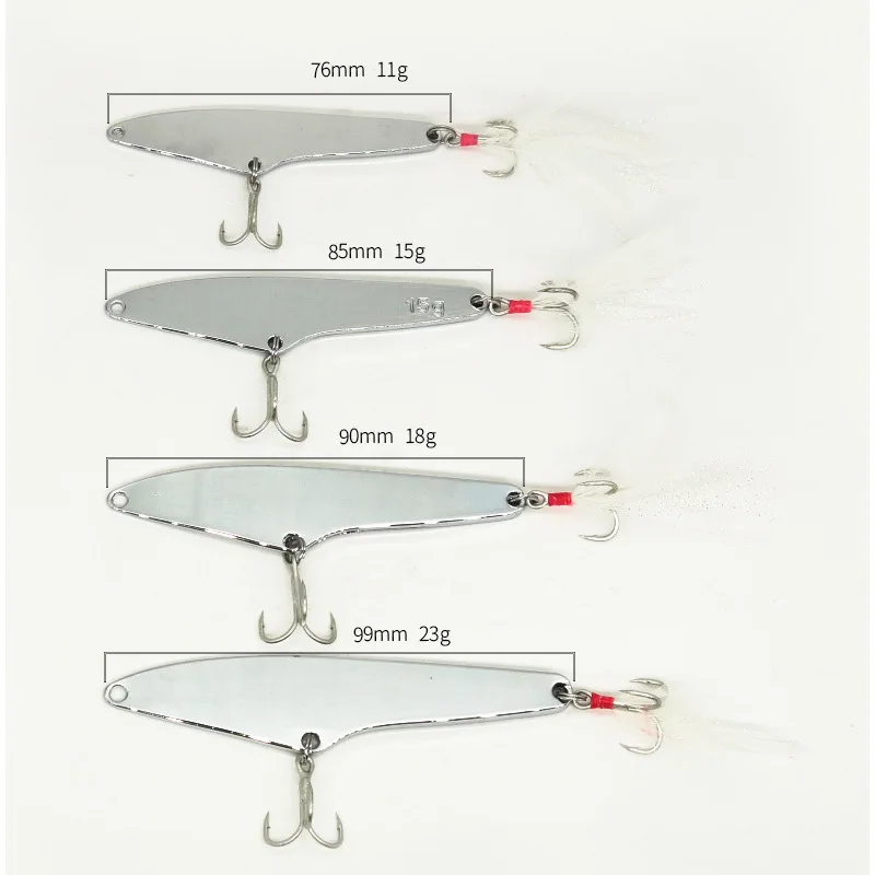 Lexin Qiandao Lake Broadsword VIB Sequins Luya Ultra-far Shore Metal Jig ABS Pencil Lure - view 3