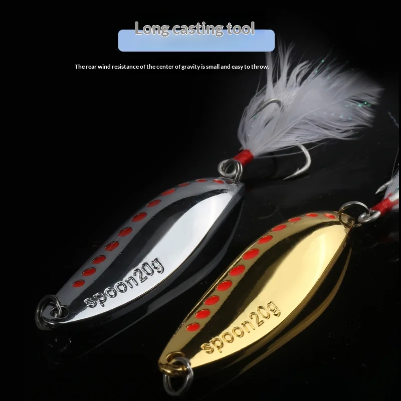 New Red Dot Leech Luya Sequin Zinc Alloy Artificial Hard Bait ABS Pencil Lure - view 17