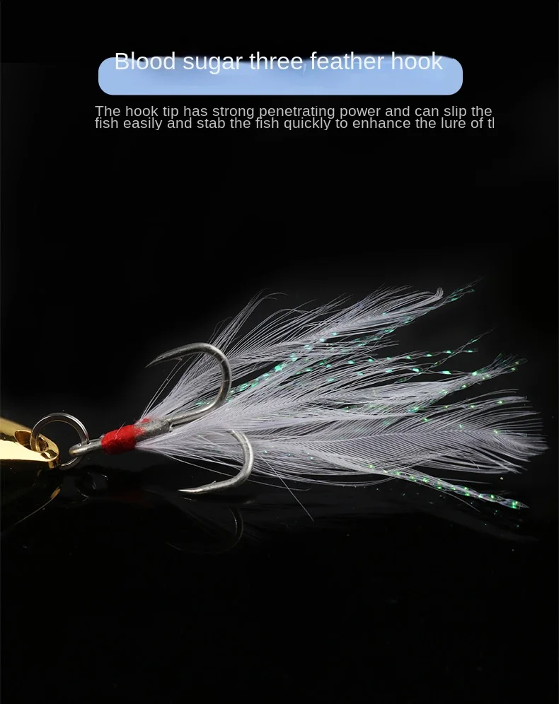 New Red Dot Leech Luya Sequin Zinc Alloy Artificial Hard Bait ABS Pencil Lure - view 4