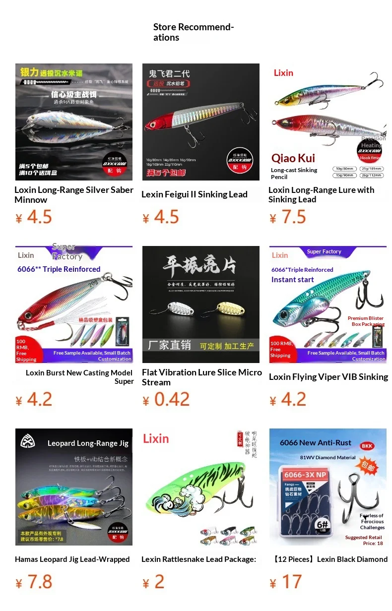 Iron Bass Noise Spinner Lure Bait with Colorful Design DIY ABS Pencil Lure - view 11