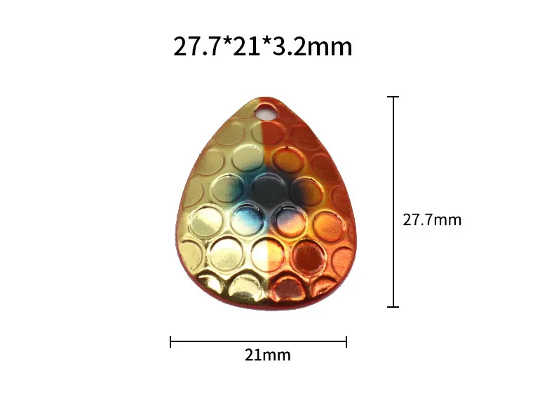 Iron Bass Noise Spinner Lure Bait with Colorful Design DIY ABS Pencil Lure - detail 3