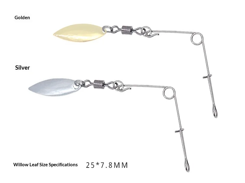 [10-Piece Pack] Lexin Composite Rotating Sequins Lure Stainless ABS Pencil Lure - view 15