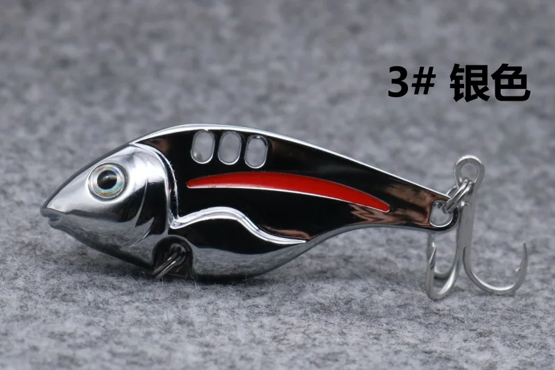 Espressif Lure Dolphin VIB Zinc Alloy Full-Water-Column Bass Bait ABS Pencil Lure - view 6