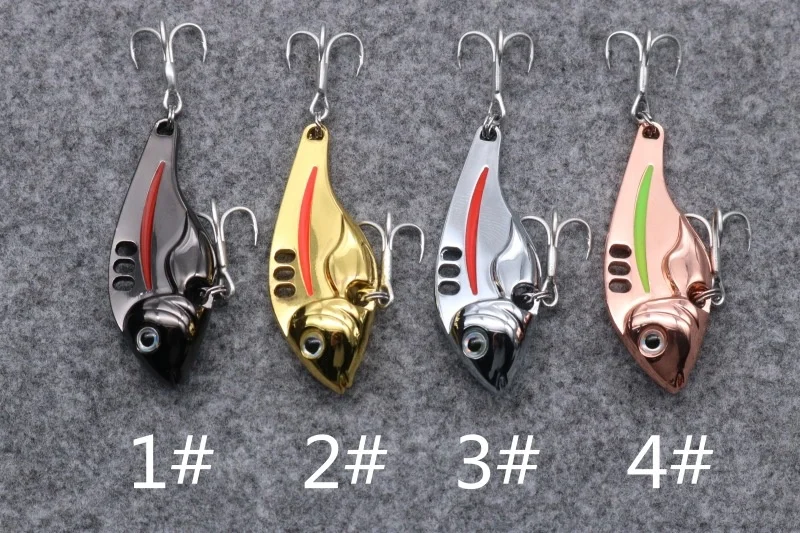 Espressif Lure Dolphin VIB Zinc Alloy Full-Water-Column Bass Bait ABS Pencil Lure - view 9