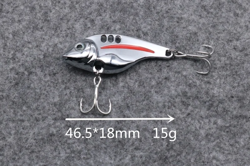 Espressif Lure Dolphin VIB Zinc Alloy Full-Water-Column Bass Bait ABS Pencil Lure - view 11