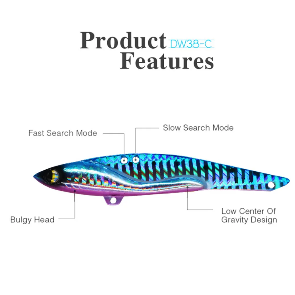 Espressif Lure Big Heavy Ultra-Long-Cast 35g Artificial Hard Bait ABS Pencil Lure - view 5