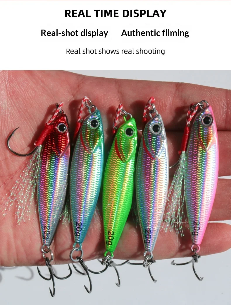 Espressif Explosive Fishing Shore Casting Lead Jig Big-Tail ABS Pencil Lure - view 9