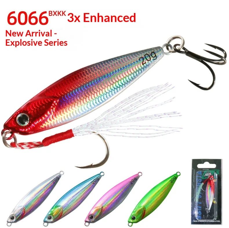 Espressif Explosive Fishing Shore Casting Lead Jig Big-Tail ABS Pencil Lure - view 11