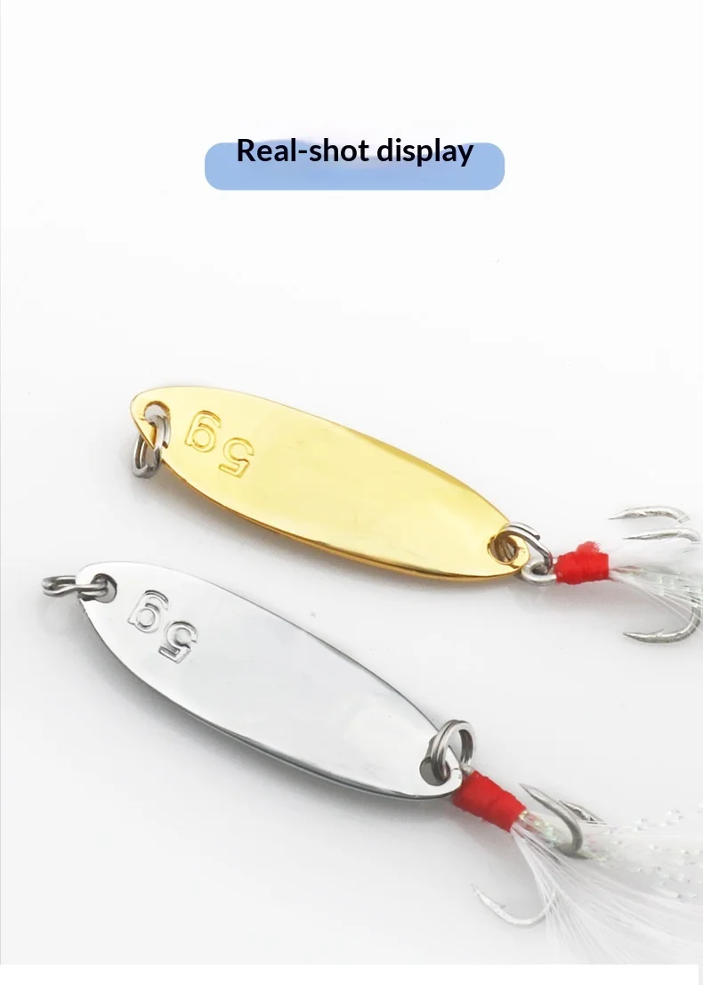 Crankbait Lure Zinc Alloy Sequin Barbless Bait for Sea Bass ABS Pencil Lure - view 6
