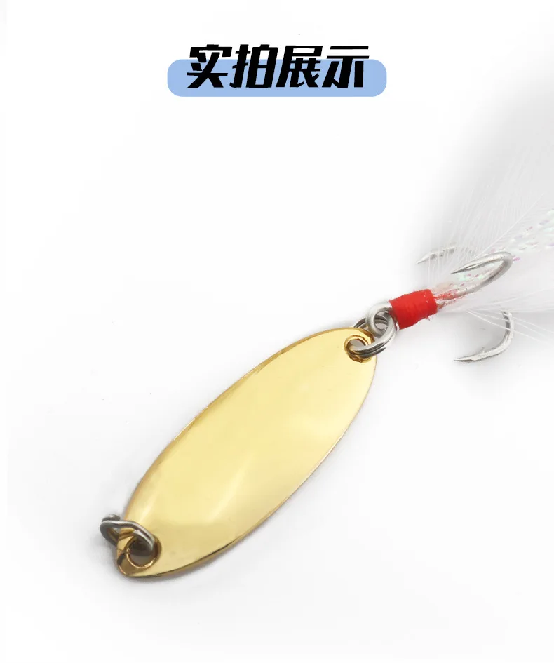 Crankbait Lure Zinc Alloy Sequin Barbless Bait for Sea Bass ABS Pencil Lure - view 7