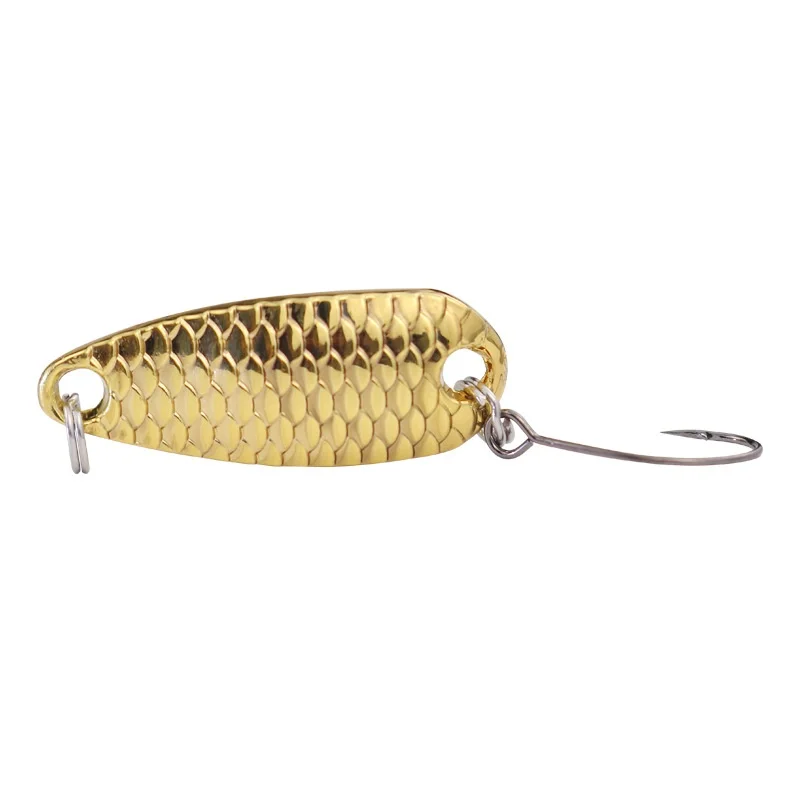Dragon Scale Fish Mouth Sequin Stream Lure Bare Blade Micro Bait