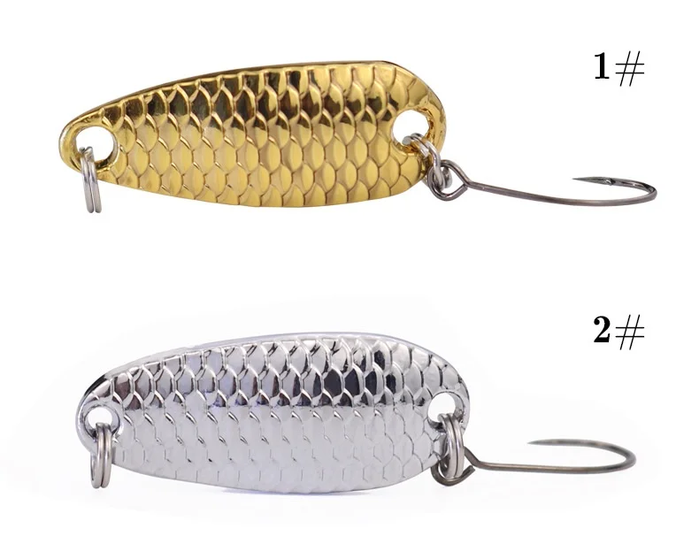 Dragon Scale Fish Mouth Sequin Stream Lure Bare Blade Micro Bait ABS Pencil Lure - view 6