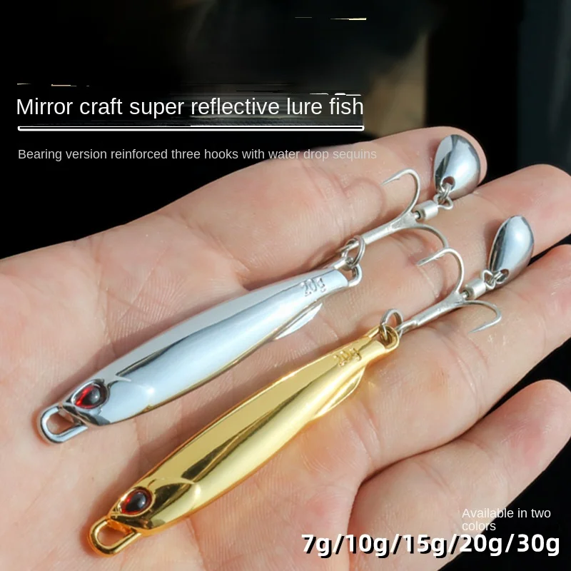 Lexin Spanish Mackerel Iron Plate Long Cast Mirror Plating DUO Metal Jig ABS Pencil Lure - view 1