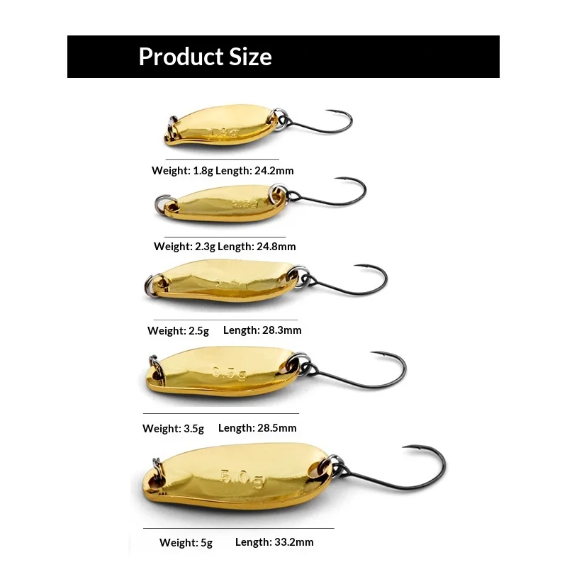 Lure Sequin Willow Leaf Spoon-Shaped Pure Copper Mandarin Fish ABS Pencil Lure - view 6