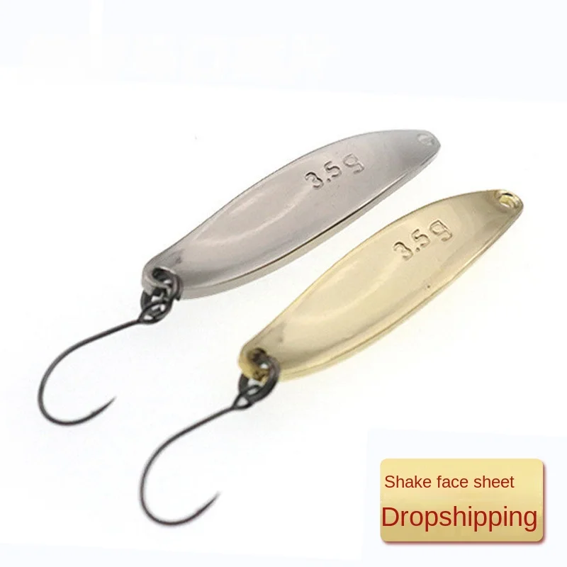 Lure Sequin Willow Leaf Spoon-Shaped Pure Copper Mandarin Fish ABS Pencil Lure - view 7