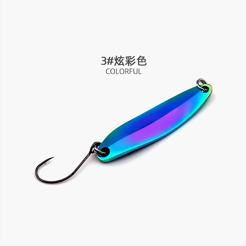 Lure Sequin Willow Leaf Spoon-Shaped Pure Copper Mandarin Fish ABS Pencil Lure - view 9