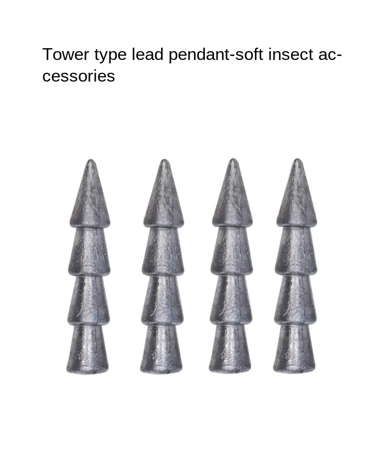 Espressif Lure Tower-Shaped Lead Sinker Soft-Bait Texas Rig Slow ABS Pencil Lure - view 12