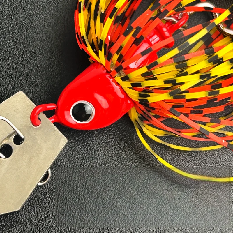 Composite Spinnerbait with Water Deflector, Anti-Snag Fishing ABS Pencil Lure - view 3