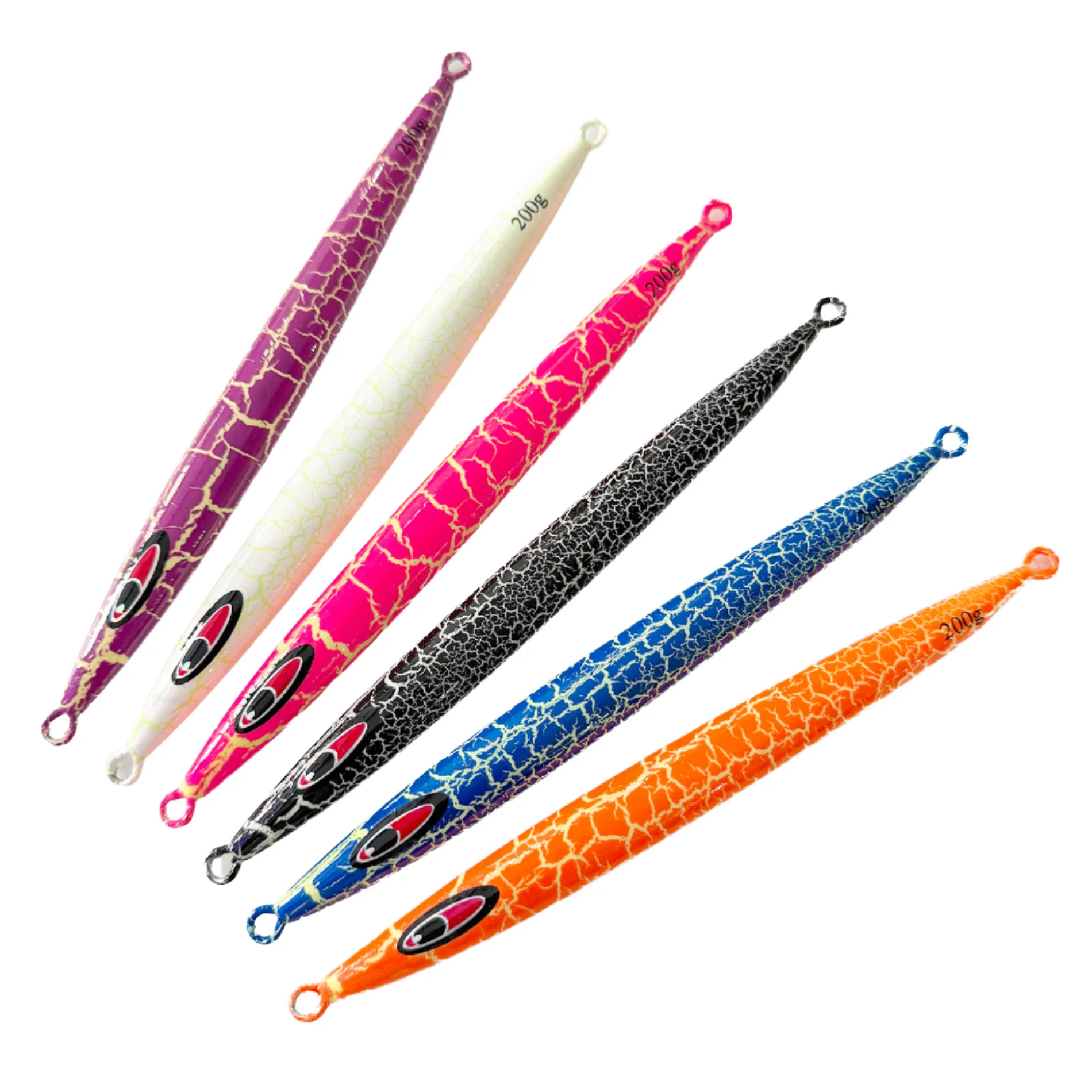 250g Slow Pitch Jigging Lure with Lead Material for Ocean Boat