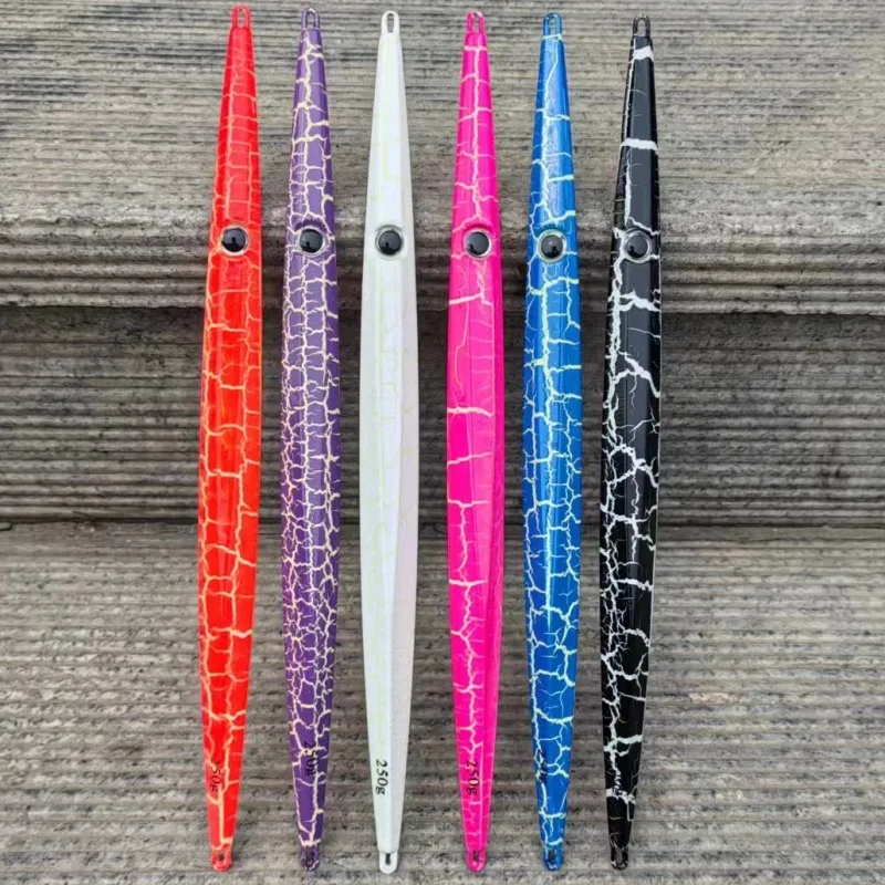 250g Slow Pitch Jigging Lure with Lead Material for Ocean Boat ABS Pencil Lure - view 7