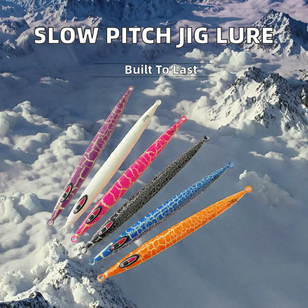 250g Slow Pitch Jigging Lure with Lead Material for Ocean Boat ABS Pencil Lure - view 9