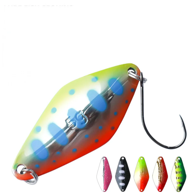 Pure Copper Color Horse Mouth Sequins DUO Submerged Luya Iron Metal Jig