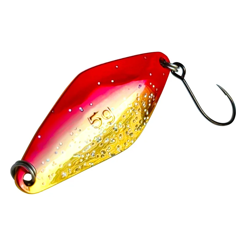 Pure Copper Color Horse Mouth Sequins DUO Submerged Luya Iron Metal Jig ABS Pencil Lure - view 3