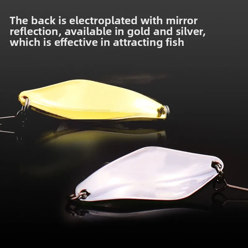 Pure Copper Color Horse Mouth Sequins DUO Submerged Luya Iron Metal Jig ABS Pencil Lure - view 5