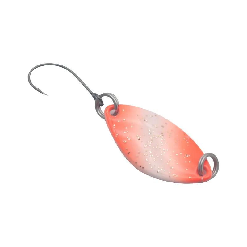 Lexin Luya Copper Live Bait Bionic Spoon with Hooks for Trout ABS Pencil Lure - view 6