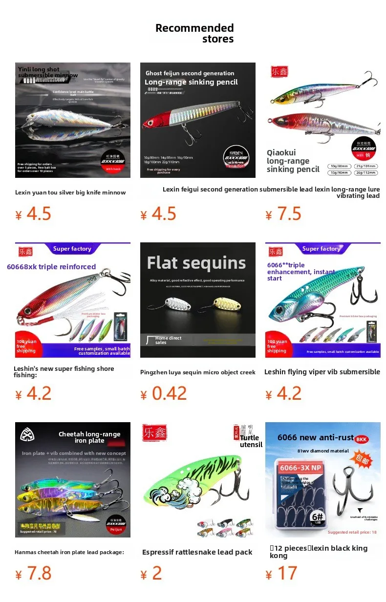Cobra Tomahawk Vib Artificial Hard Bait with Hooks Zinc Alloy for ABS Pencil Lure - view 4