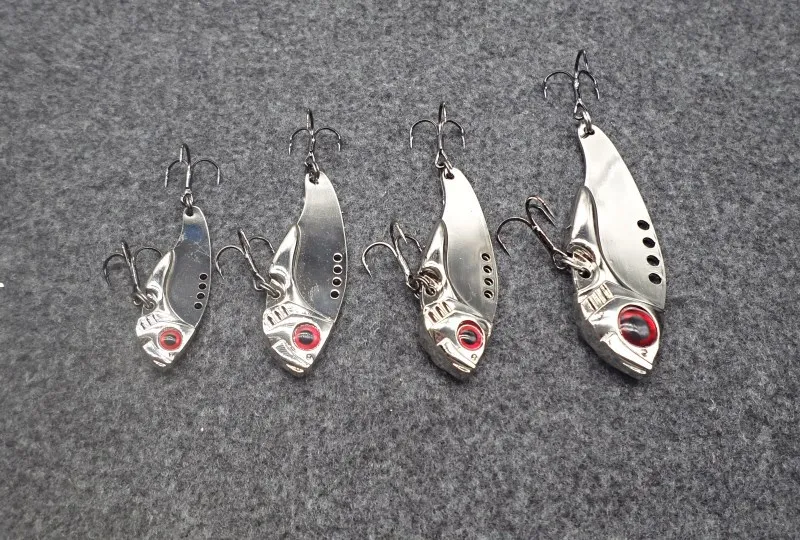Cobra Tomahawk Vib Artificial Hard Bait with Hooks Zinc Alloy for ABS Pencil Lure - view 6