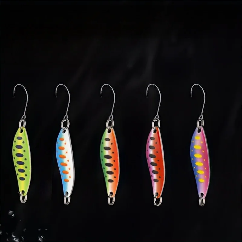 Taiyu Curved Willow Blade Spinner Lure, 5g 4.5cm Micro Fishing ABS Pencil Lure - view 1