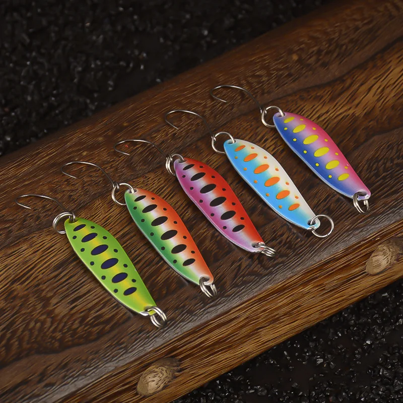 Taiyu Curved Willow Blade Spinner Lure, 5g 4.5cm Micro Fishing ABS Pencil Lure - view 2
