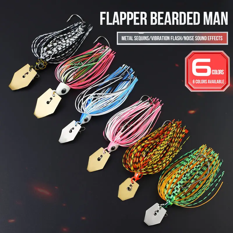 CHEERY 7g 9g 11g 13g 18g 21g Chatterbait Blade Fishing Lure Metal ABS Pencil Lure - view 4