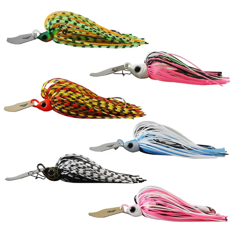 CHEERY 7g 9g 11g 13g 18g 21g Chatterbait Blade Fishing Lure Metal ABS Pencil Lure - view 8
