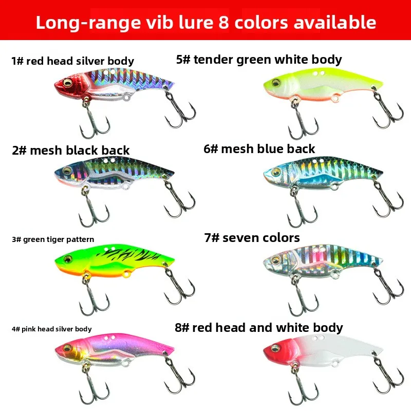 VIB Luya Lead-coated Copper Artificial Hard Bait for Bass with ABS Pencil Lure - view 5