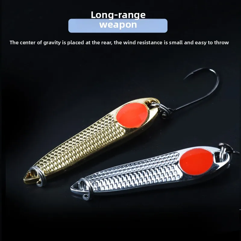 Surfboard Luya Sequins Bait Horse Mouth Melon Seeds Beak Green ABS Pencil Lure - view 3