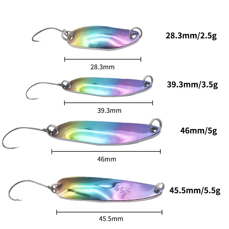25g Pure Copper Spoon Type Bass Horse Mouth Sequins 35g ABS Pencil Lure - view 4