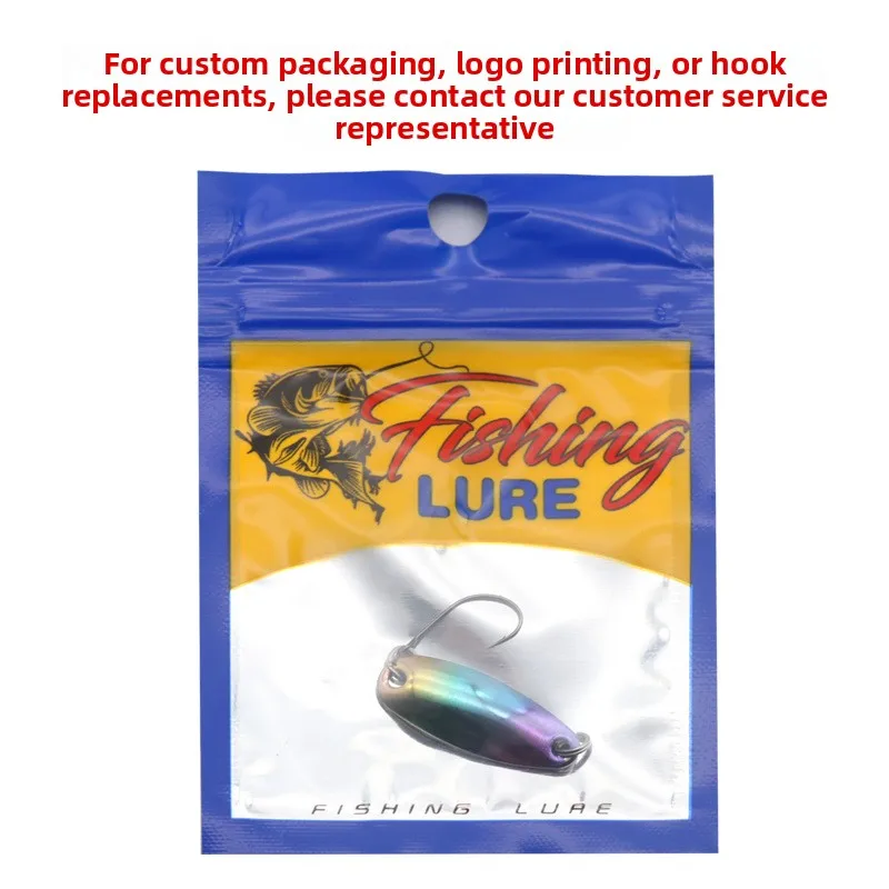 25g Pure Copper Spoon Type Bass Horse Mouth Sequins 35g ABS Pencil Lure - view 6