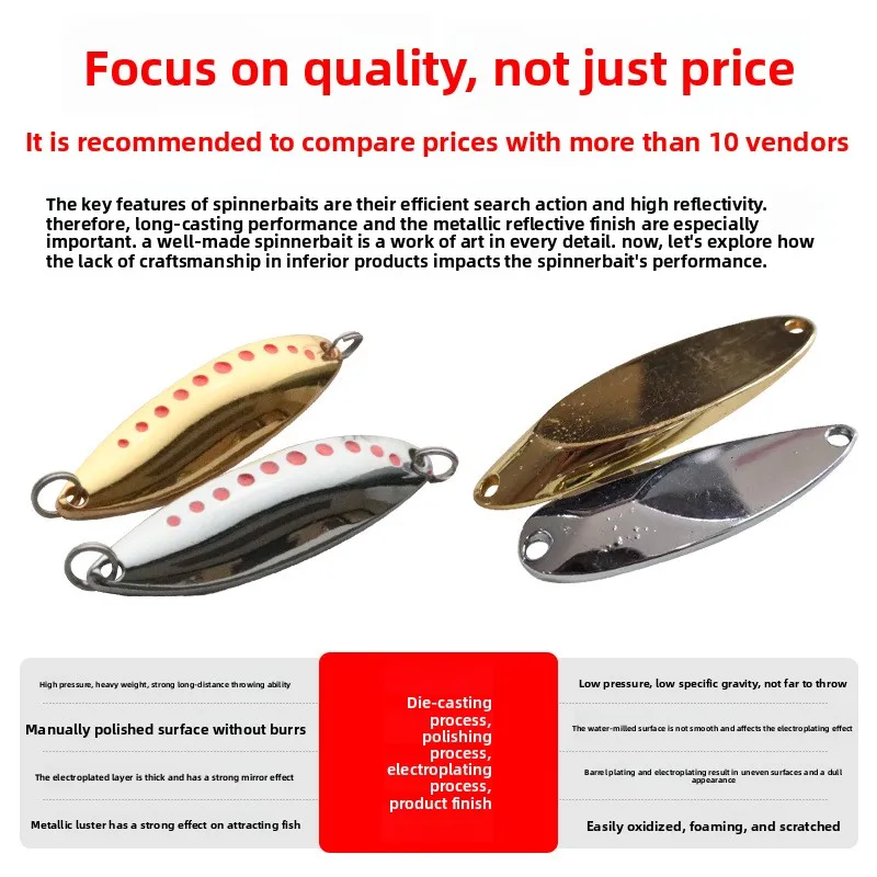 [Le Xin] Stainless Steel Live Bait Double Hook Luya with Sequin ABS Pencil Lure - view 2
