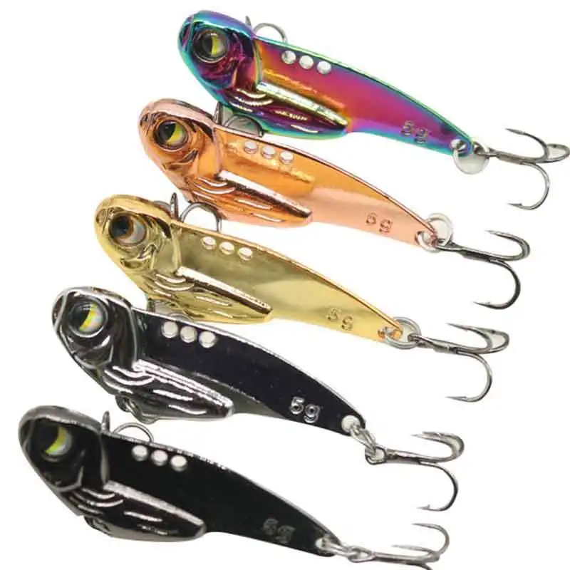 Ares Vib Luya Artificial Hard Bait Sequin Metal Micro Far-cast