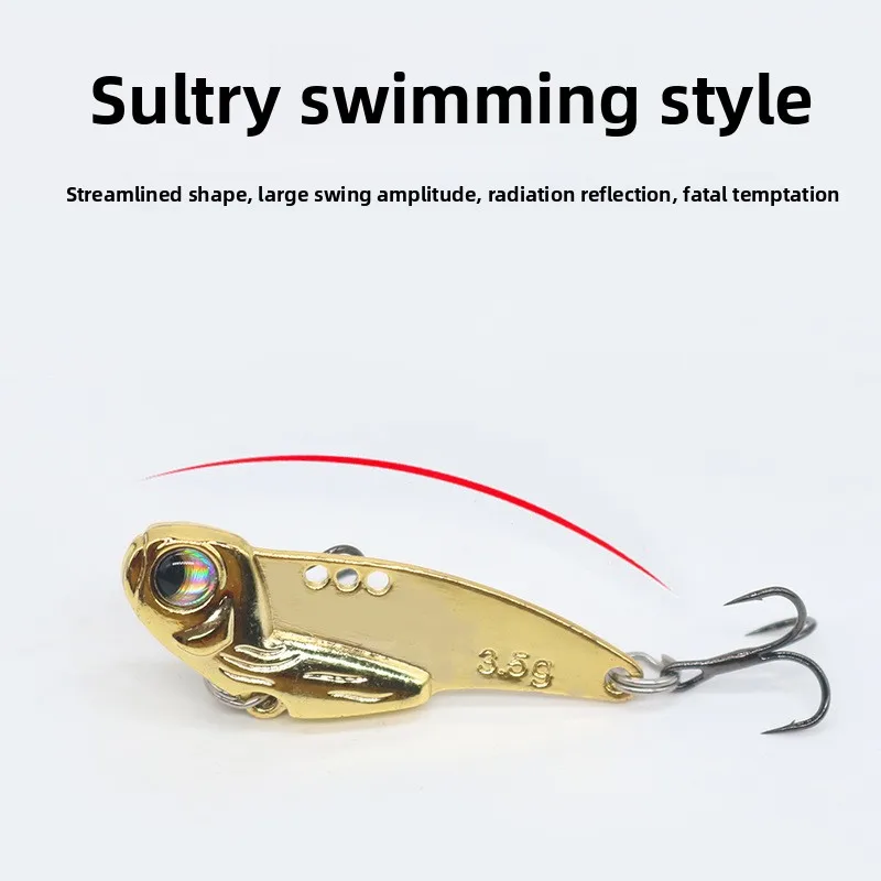 Ares Vib Luya Artificial Hard Bait Sequin Metal Micro Far-cast ABS Pencil Lure - view 5