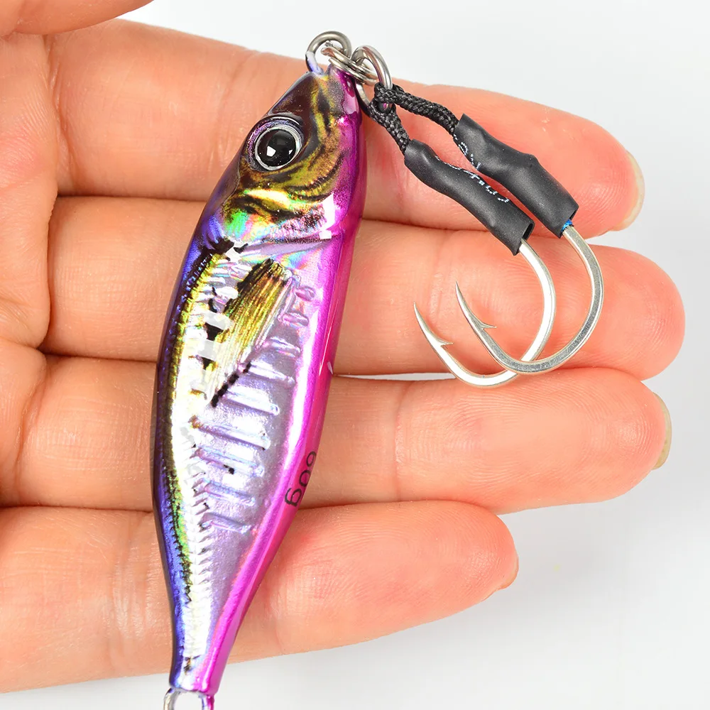 Lure Bait 3D Printed Metal Plate Bio-Imitation 60g 80g ABS Pencil Lure - view 6