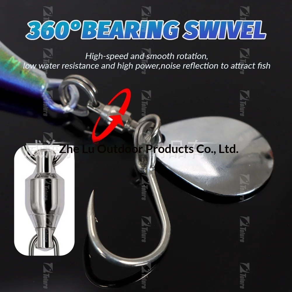New Small Metal Jig Bait Hook Sequins Artificial Hard ABS Pencil Lure - view 15