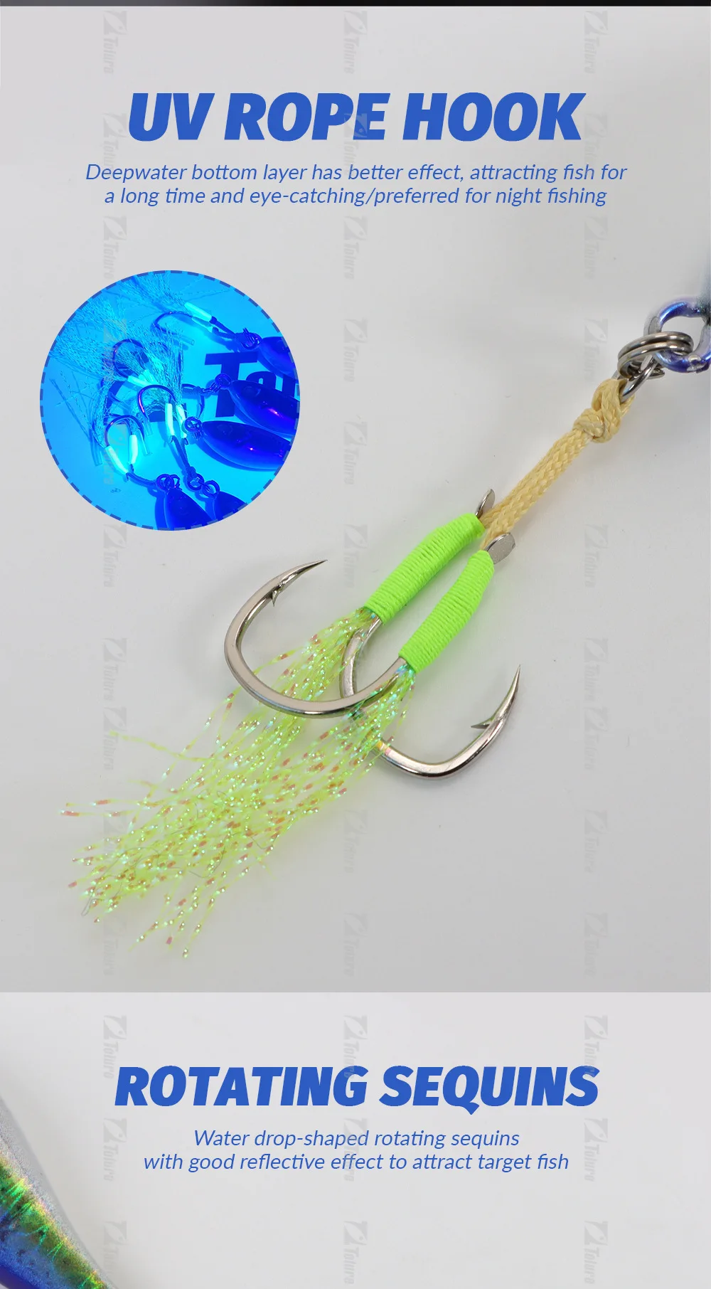 New Small Metal Jig Bait Hook Sequins Artificial Hard ABS Pencil Lure - view 5