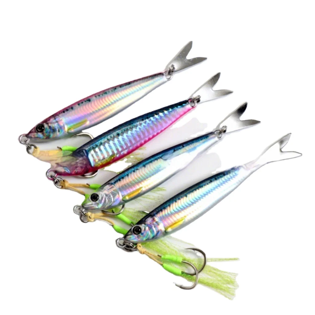 Trail-Blazing Little Sprite Iron Plate Lure Slow Shake Long-Cast