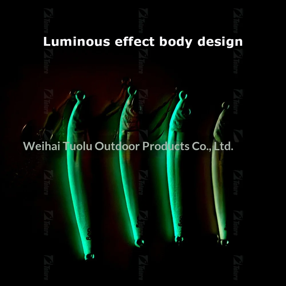 Trail-Blazing Little Sprite Iron Plate Lure Slow Shake Long-Cast ABS Pencil Lure - view 1