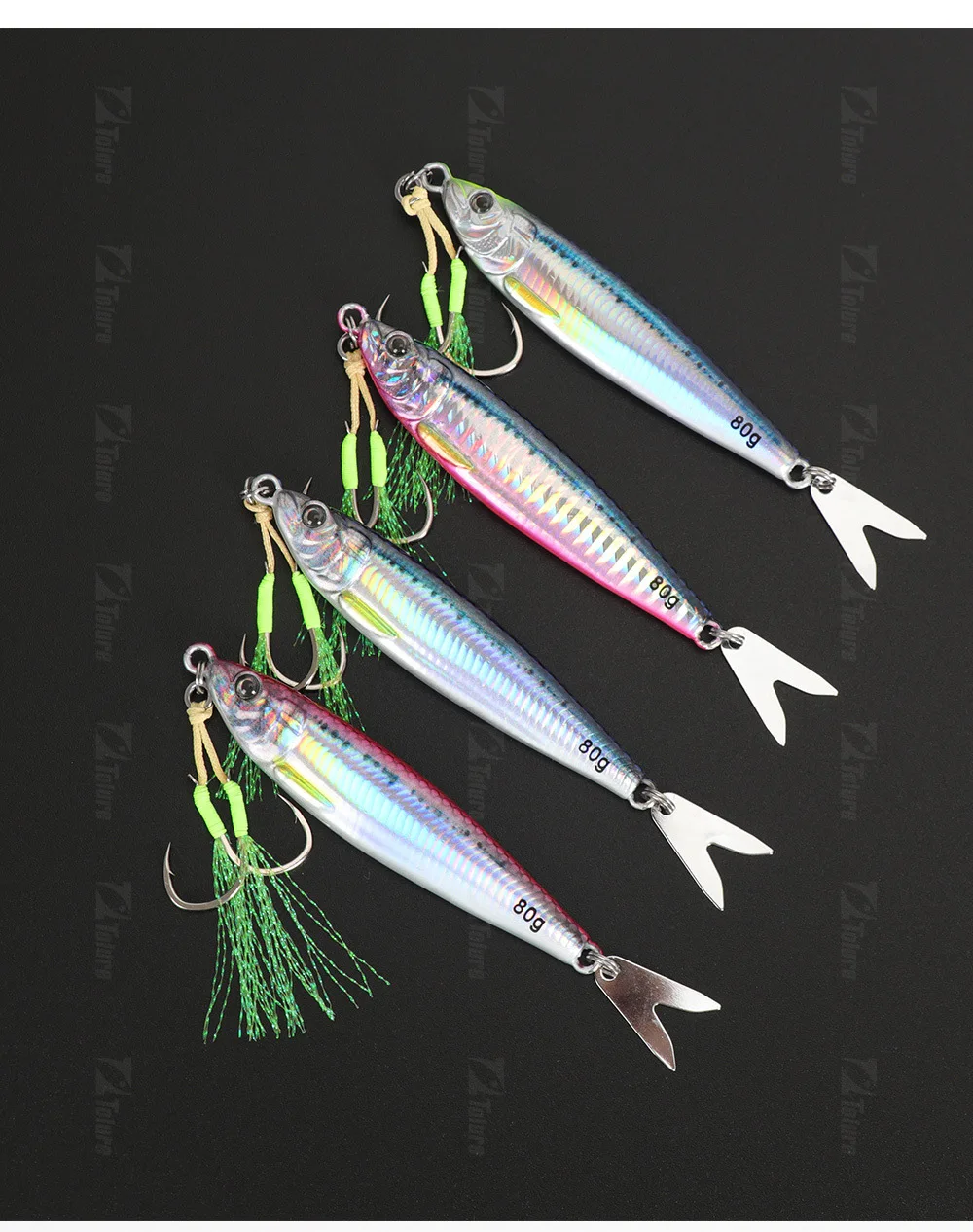 Trail-Blazing Little Sprite Iron Plate Lure Slow Shake Long-Cast ABS Pencil Lure - view 6